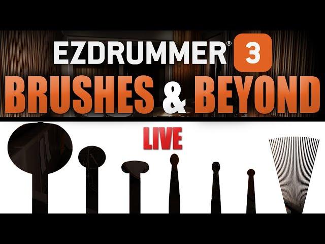 The EZdrummer 3 Guide to Brushes, Mallets, and Alternate Instruments | Live | Toontrack