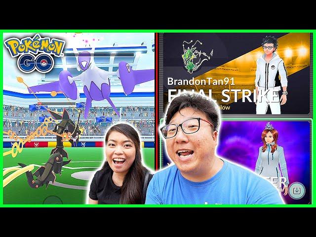 Shundo Mega Rayquaza Did The Most Insane Duo Against Mega Latios in Pokemon GO