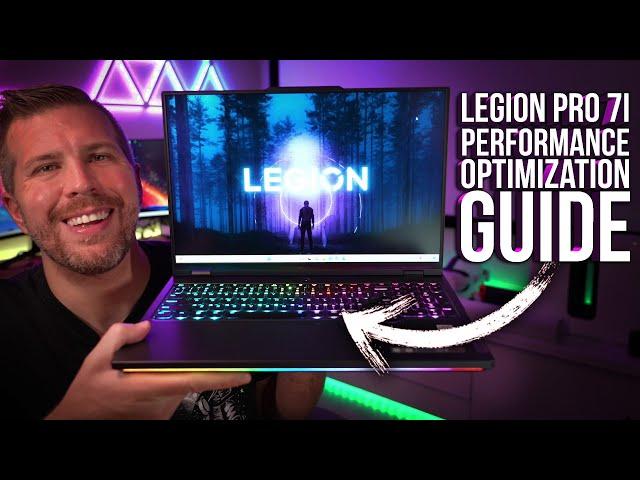 Legion Pro 7i Undervolting and Overclocking Optimization Guide for Max Performance