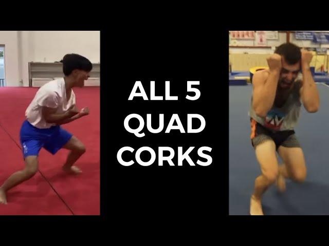 ALL 5 QUAD CORKS