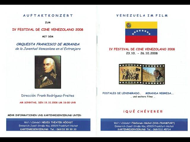 VENEZUELA Orquesta Francisco de Miranda de la Juventud Venezolana en el Exterior en Franfurt.