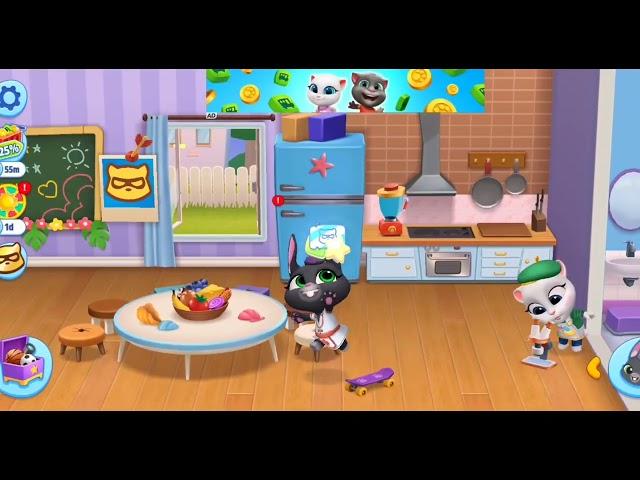 My Talking Tom Friends Level Up Funny Moments Gameplay 