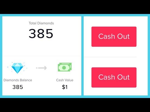 How to find your TikTok Wallet (diamond balance) and withdraw cash!