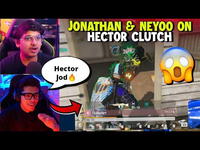 Neyoo & Jonathan impressed by Hector Clutch 