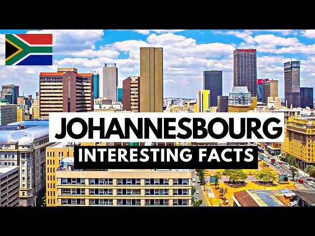 JOHANNESBURG City: One of South Africa's MOST BEAUTIFUL Cities | 10 Interesting Facts About It