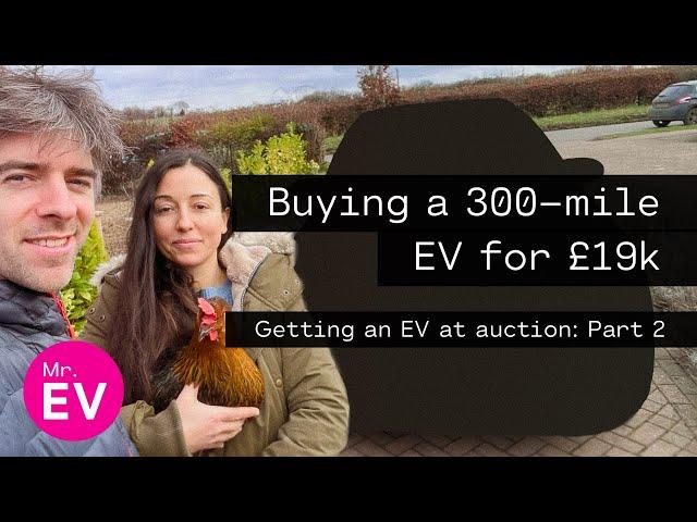 How we got a 300-mile range used EV at auction for £19k