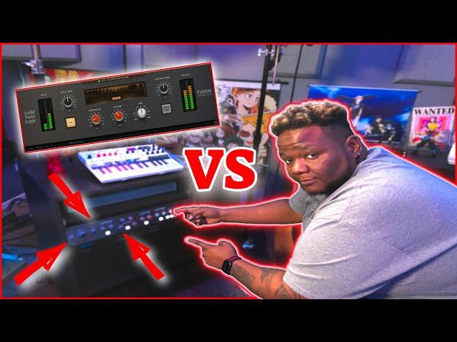 SSL Fusion HF Compressor Plugin vs SSL Fusion Hardware Review and Demo!!!