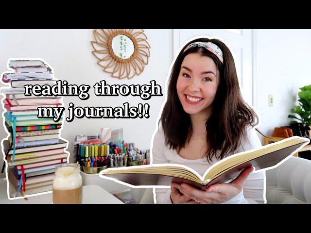 reading a YEAR of daily journal entries!! | 2024 recap (memories & moments list) | journal with me