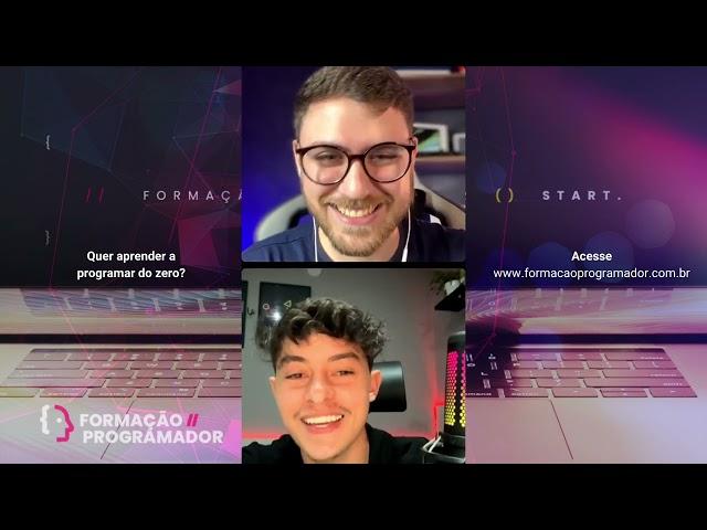 Desenvolvimento de carreira (com Elzevir Sá e Sidney Lima) - LIVE SEMANAL - FORMAÇÃO PROGRAMADOR