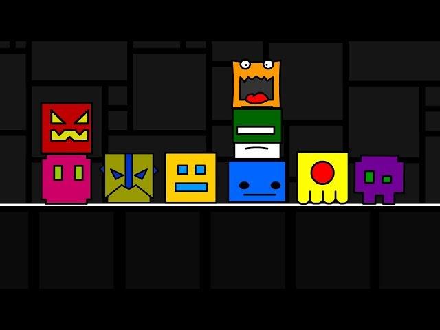 Geometry Dash Teleportation Portal Animation - The End