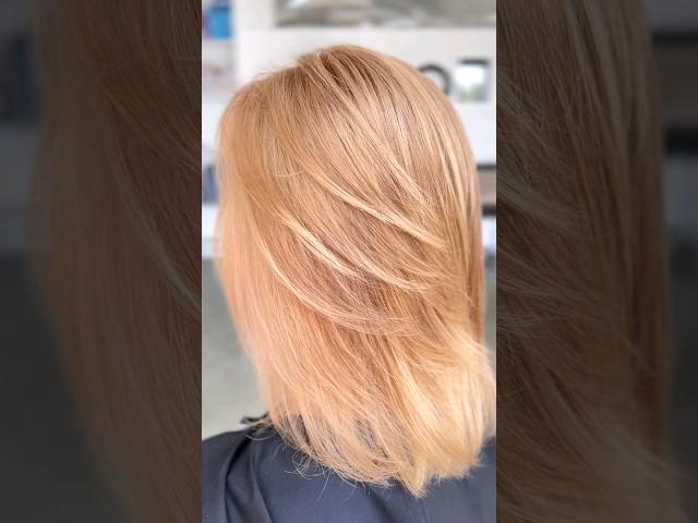 Total Blond #haircolor #hairdye #hairstyle #hair #hairstyled #greyhair #blonde