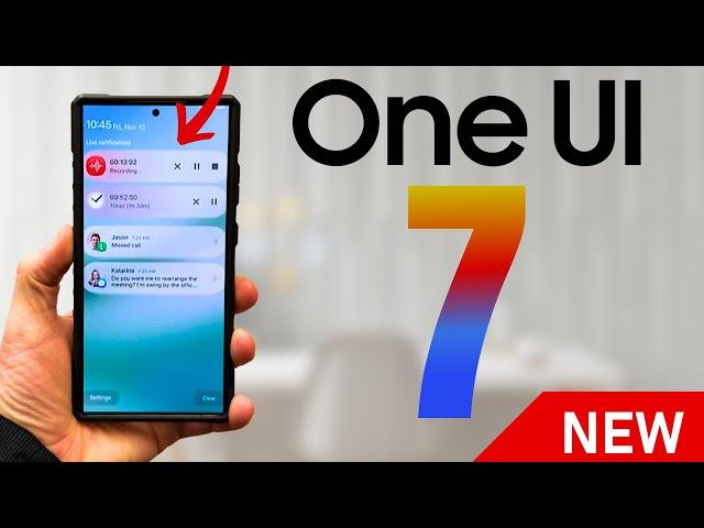 Samsung One UI 7.0 Huge Update - Multiple Features Confirmed For November Release