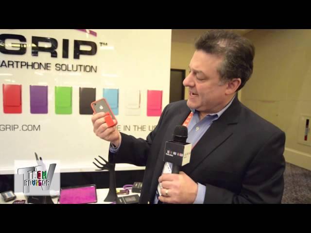 TechAdvisor @ CES: One-Handed Smartphone Solutions from FlyGrip