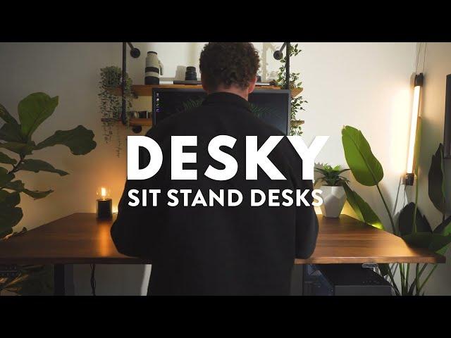 Desky Elevates Your Productivity: Seamless Adjustments with Our Bluetooth Standing Desk