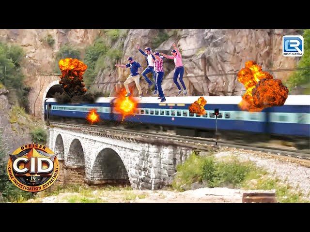 Train में लगी आग से कैसे बचाएंगे Team CID अपनी जान ?| CID Crime Show | Full HD