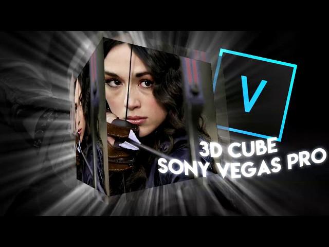 3d cube | sony vegas pro tutorial