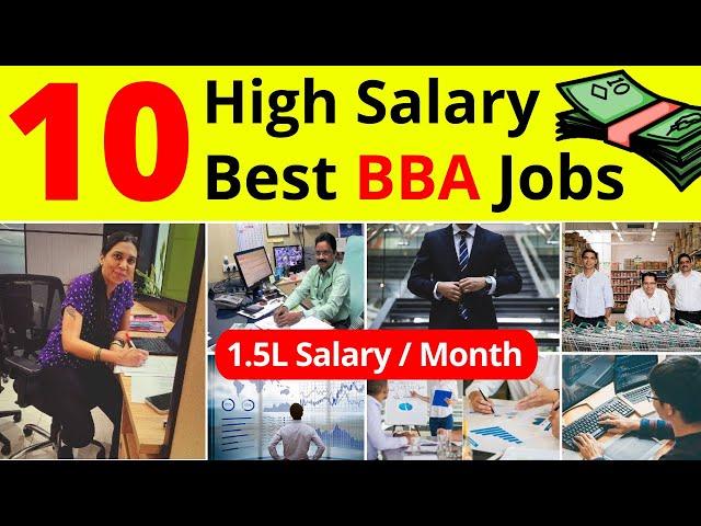 Top 10 High Salary BBA Jobs & Course Details In Hindi || Best BBA Courses || Best BBA Jobs