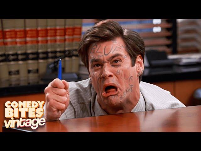 What Colour is the Pen? | Jim Carrey in Liar Liar | Comedy Bites Vintage