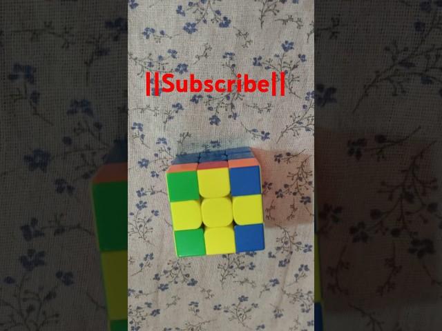 4th OLL Algorithm 3x3 Rubik's cube #shorts #youtubeshorts #shortsfeed