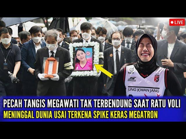 KABAR DUKA!! Pecah Tangis Megawati, Saat Ratu Voli Korea Meninggal Dunia Karena Spike Keras Megatron