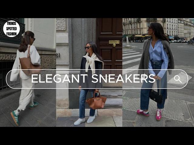 How to Make SNEAKERS Look ELEGANT | 100 + Chic Outfit Ideas