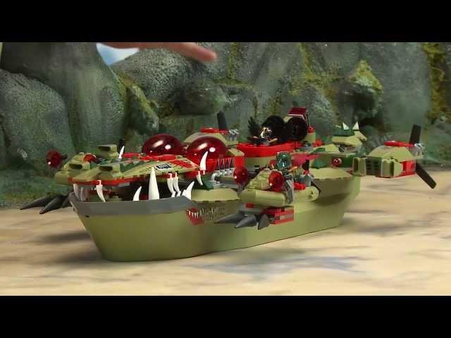 LEGO® Legends of Chima - Desinger Videos : 70006 Cragger's Command Ship