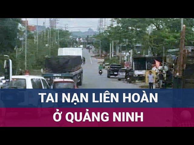 Nóng: Tai nạn liên hoàn ở Quảng Ninh, hai nam sinh lớp 9 tử vong thương tâm | VTC Now