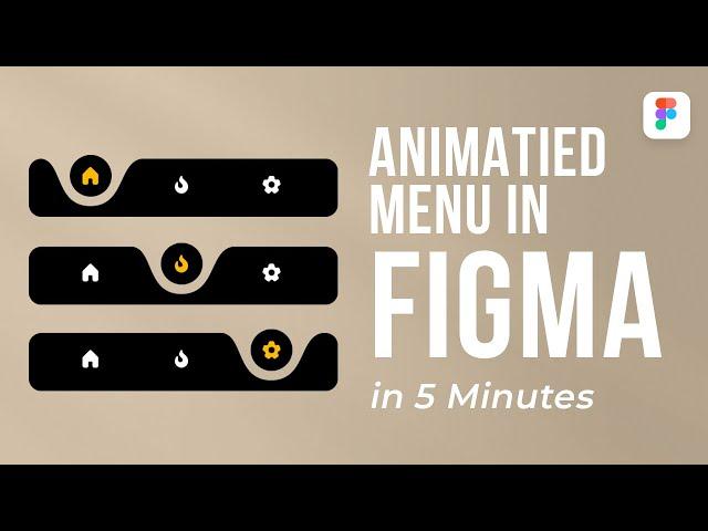 Menu Animation in Figma