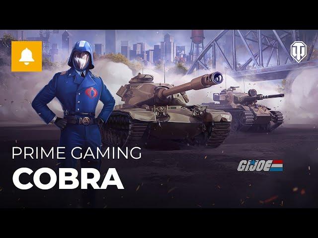 Get G.I. JOE: Cobra with Prime Gaming