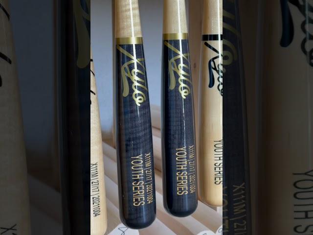 Love the classic look of these youth wood bats!