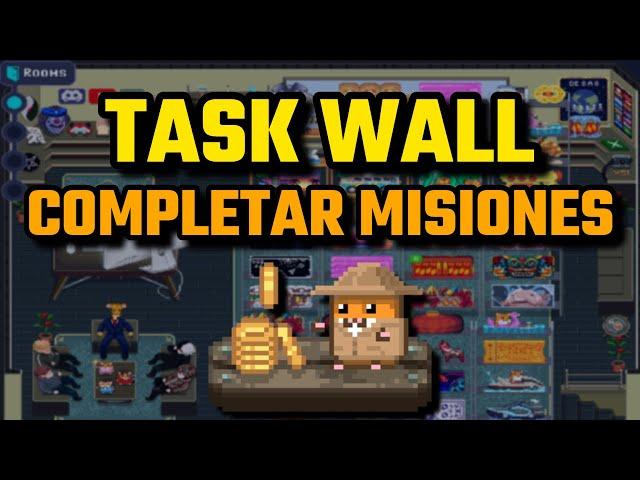 COMO COMPLETAR TASK WALL FACIL Y RAPIDO | LA MEJOR ESTRATEGIA | ROLLERCOIN