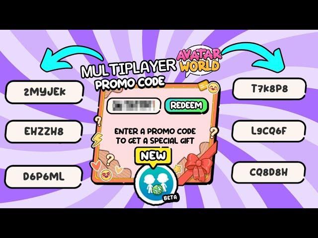 NEW MULTIPLAYER CODES!  (Try at your Own Risk) + ALL NEW SECRETS in NEW LOCATION in AVATAR WORLD!