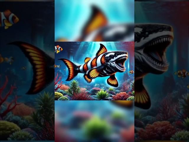 Incridible Animal fusion #shorts #reels #animals #marvel #fusion #clownfish