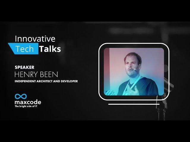 Henry Been at Maxcode’s Innovative TechTalks 2022