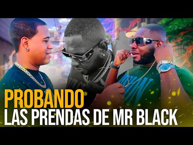 Se derritieron las prenda de MR black la fama (Tonton80)