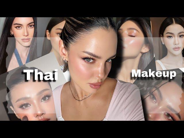 Thai Makeup | Dewy Glass Base Makeup | Thai Bridal Glowy Makeup