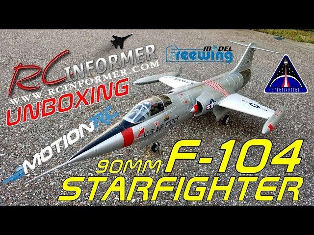 FREEWING 90mm F-104 STARFIGHTER UNBOXING By: RCINFORMER