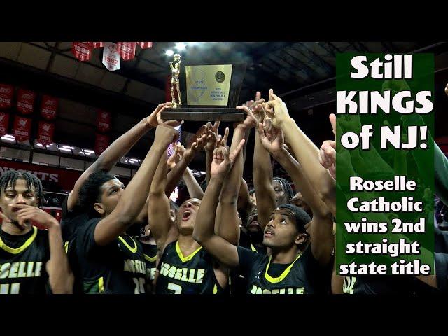 Roselle Catholic 68 Saint Rose 59 | Non Public "B" State Championship | Akil Watson 23 points