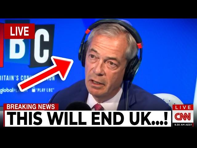 1 MINUTE AGO: Nigel Farage Leaves UK TV Host SPEECHLESS Live On AIR…