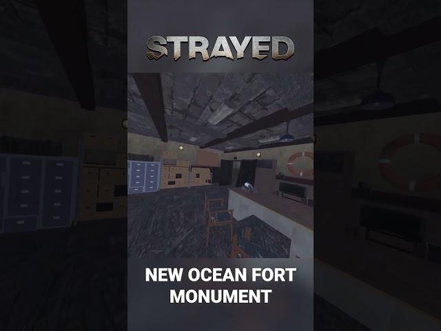 NEW OCEAN FORT MONUMENT IN STRAYED