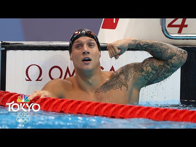 Caeleb Dressel breaks world record, JUST grabs gold in 100m butterfly | Tokyo Olympics | NBC Sports