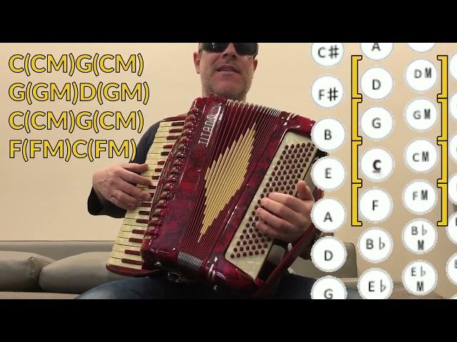 Accordion Basics - Play a Million Tunes Look Like a Pro with 3 Chords!