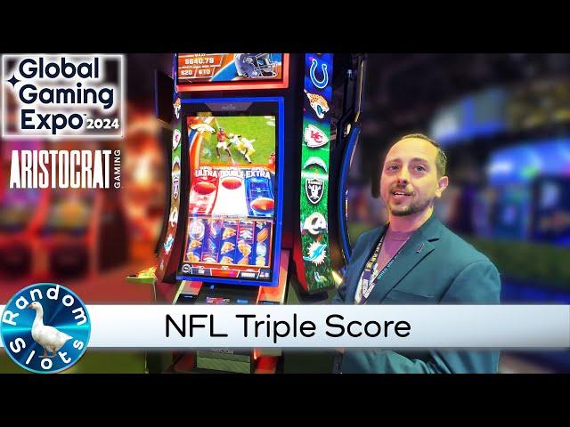 Aristocrat, NFL Triple Score Slot Machine, #G2E2024