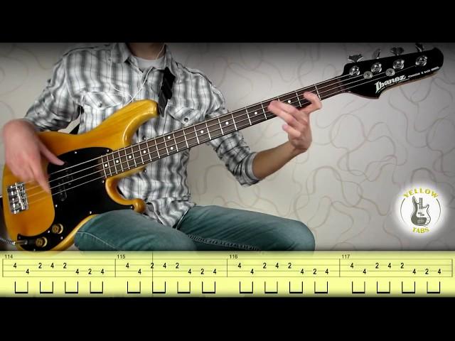 Michael Jackson - Billie Jean (bass cover) with tabs