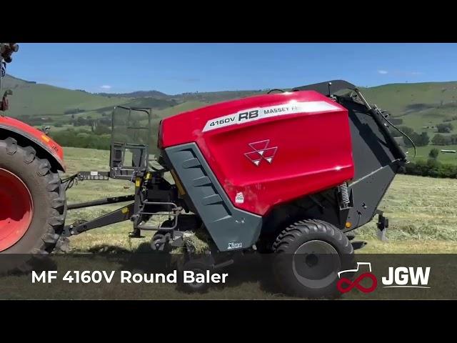 JGW Delivery - MF 4160XT Round Baler