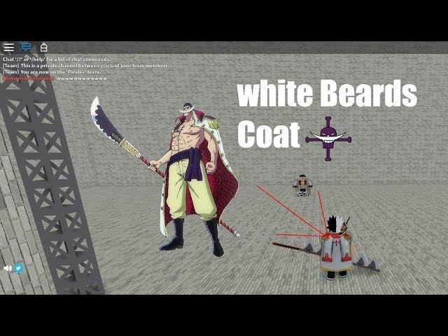 Easiest way to get The White Beard coat Blox Piece