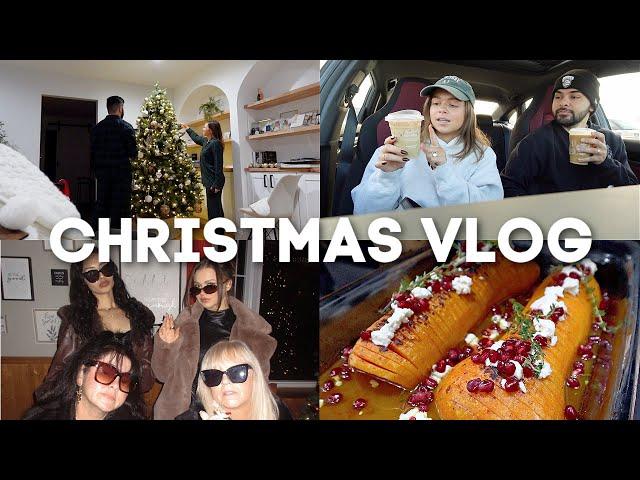 1 HR VLOG: decorating for christmas, funny thanksgiving & book chats with zane 