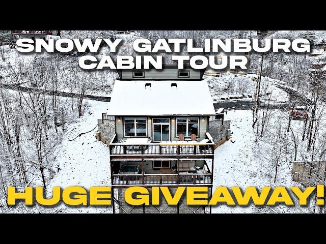 HUGE GIVEAWAY! With A Perfect Snowy Gatlinburg Cabin Stay! LONGVIEW LODGE & Over $2K in Prizes!