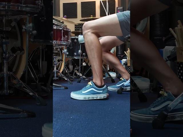 Double Bass Drumming Lesson - Shin Ankle Technique