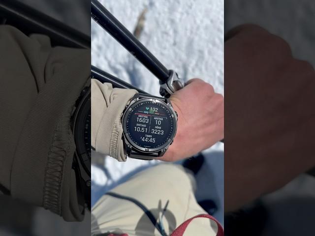 Garmin Fenix 8 in the Austrian Alps (3223 m) #garmin#fenix#sports#mountains#motivation#fyp#snow